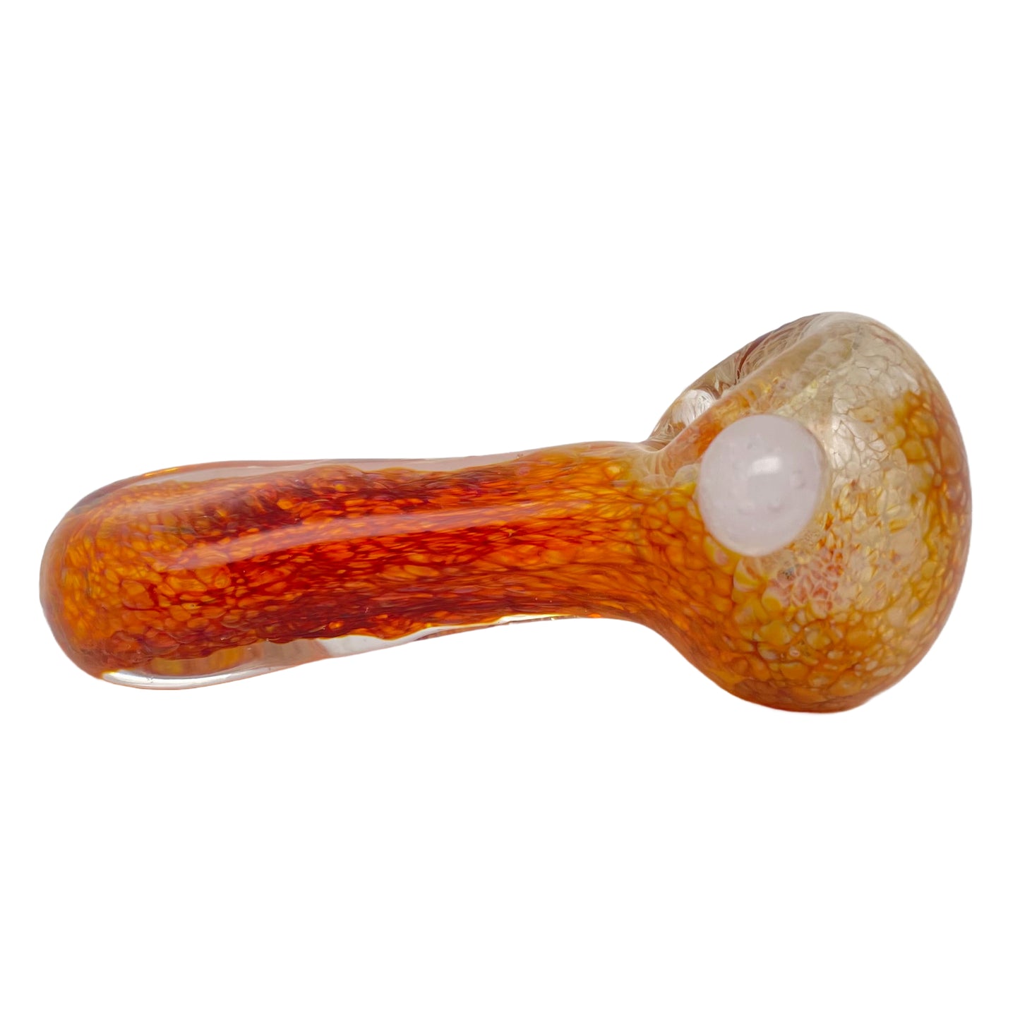 2.5" Frit Spoon Pipe with Knocker