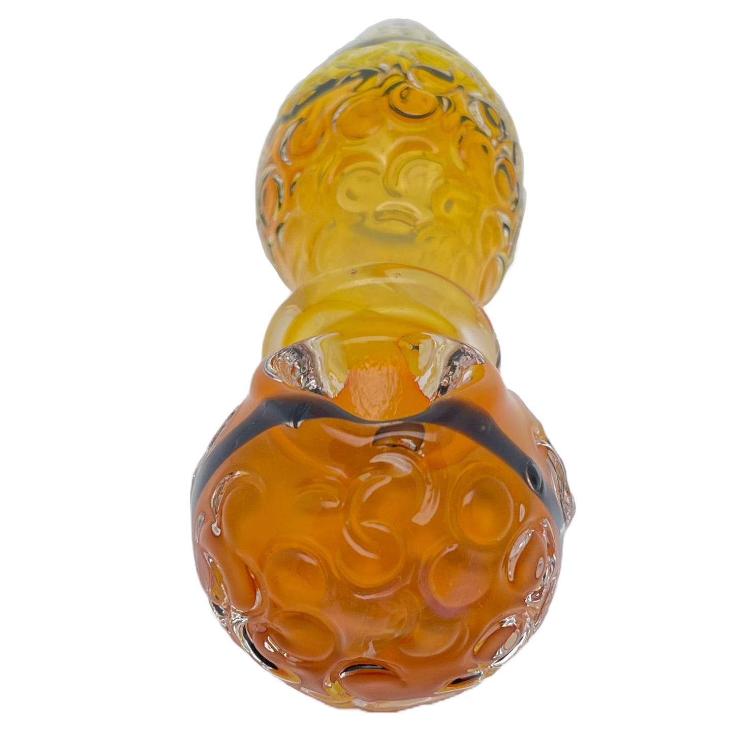 4.5" Beehive Ringed Spoon Pipe