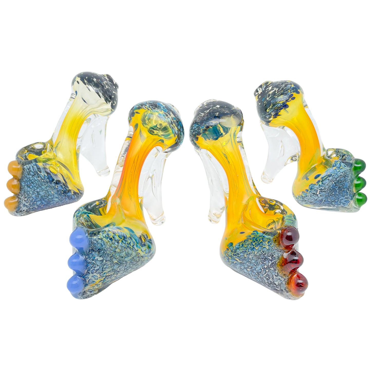 4.5" High Heel Unique Spoon Pipe