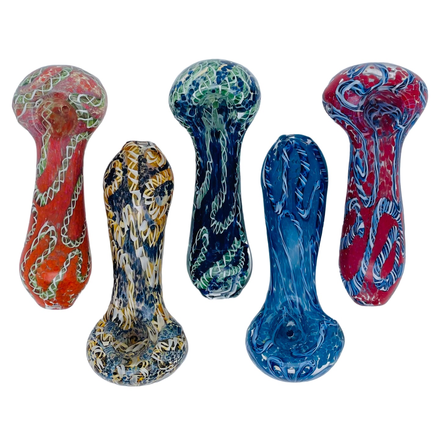 2.5" Frit & Ribbon Pipe