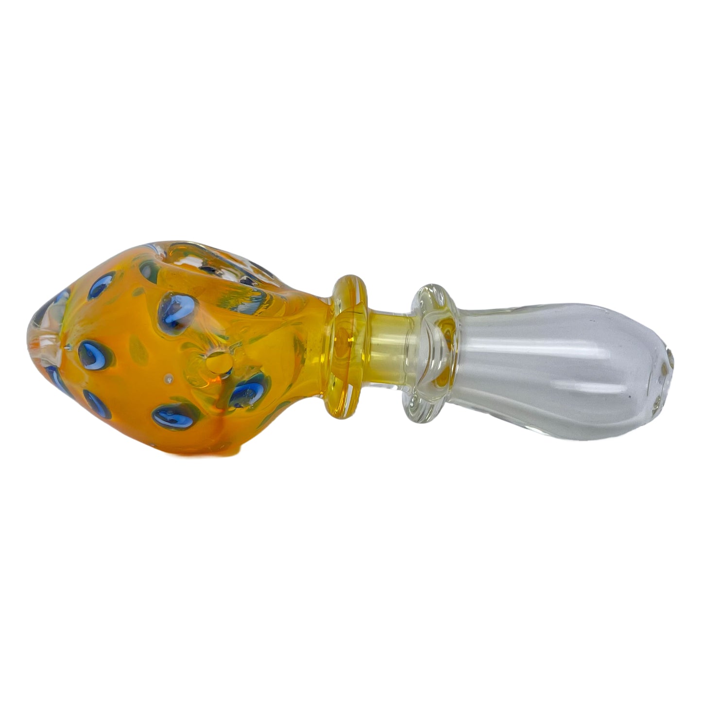 3.75" Double Ring Fumed Spoon Pipe
