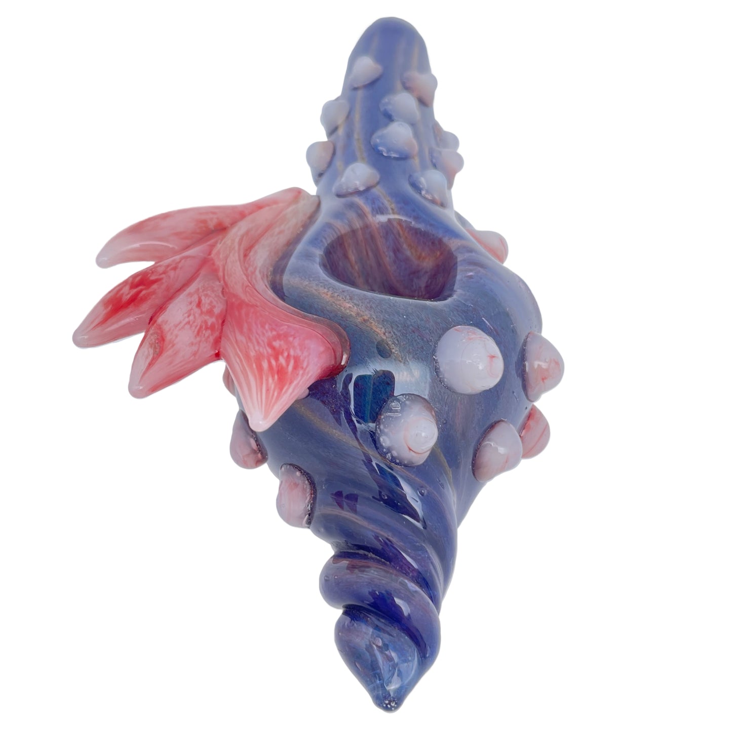6" Conch Glass Pipe