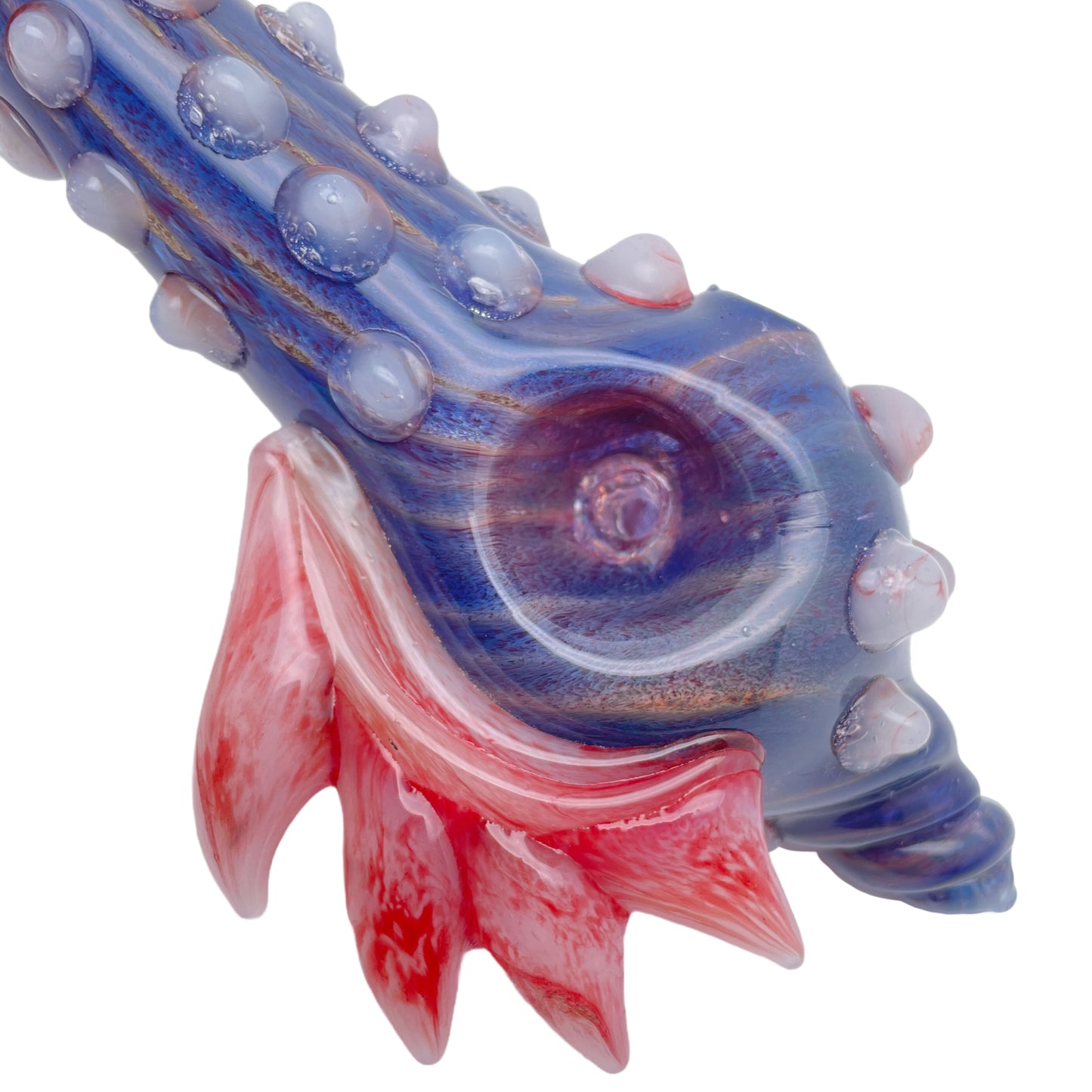 6" Conch Glass Pipe
