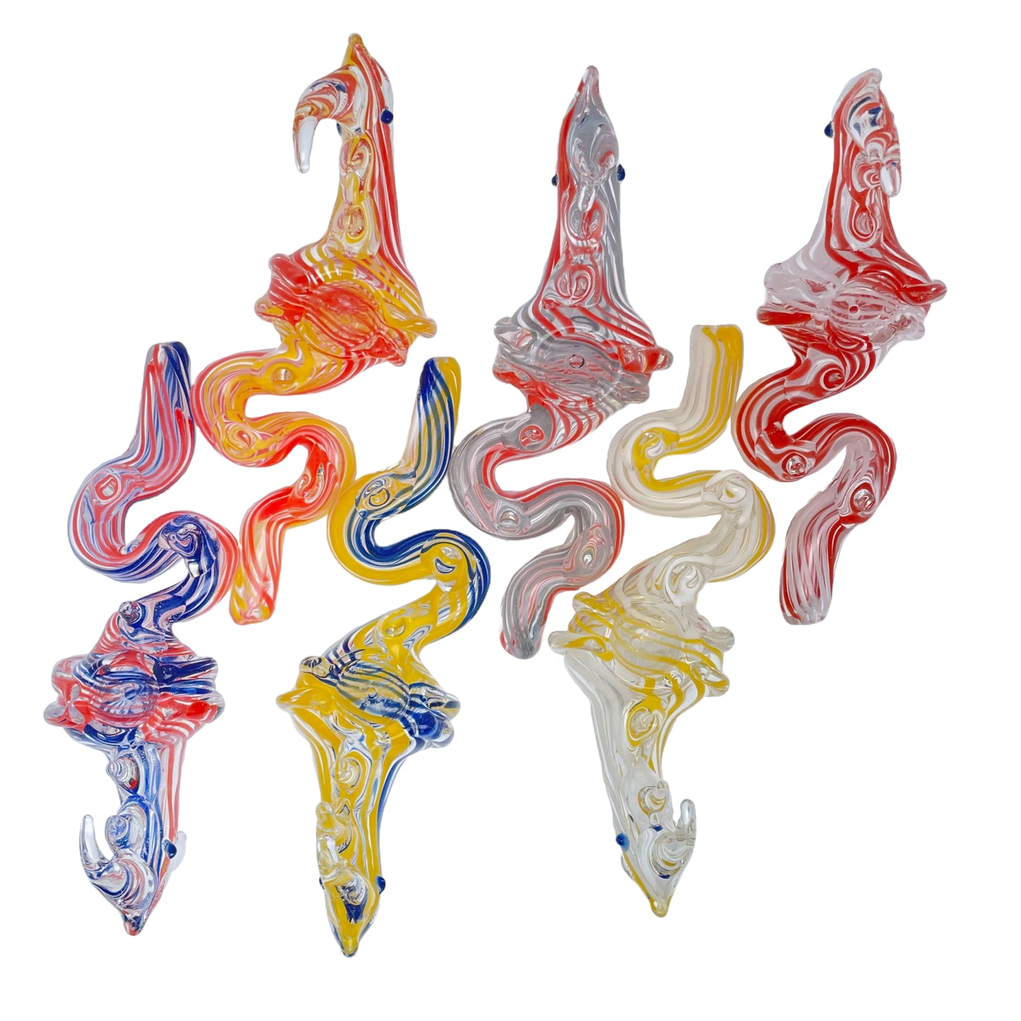6" Dragon Glass Hand Pipe