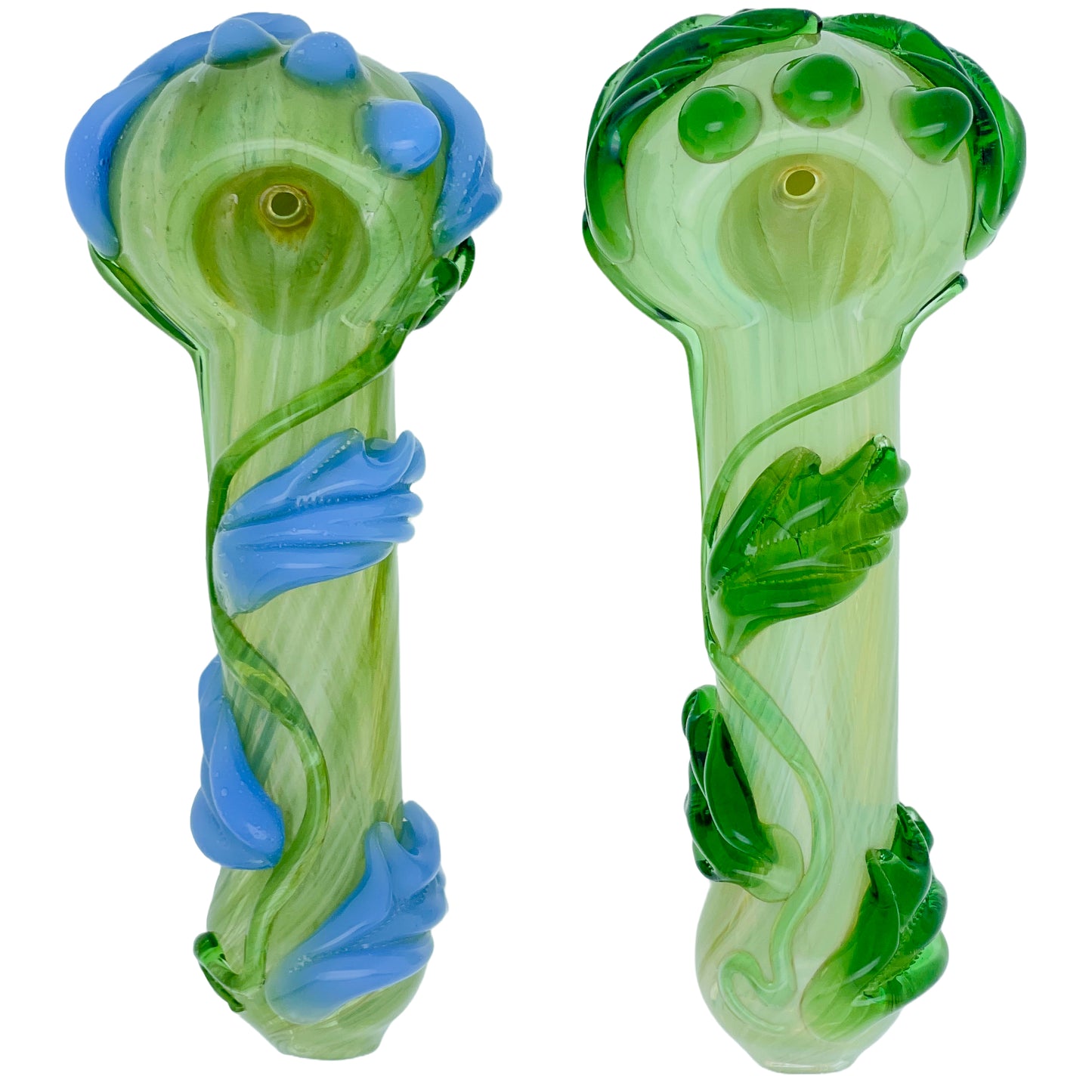 5.5" Green Leaf Spoon Pipe