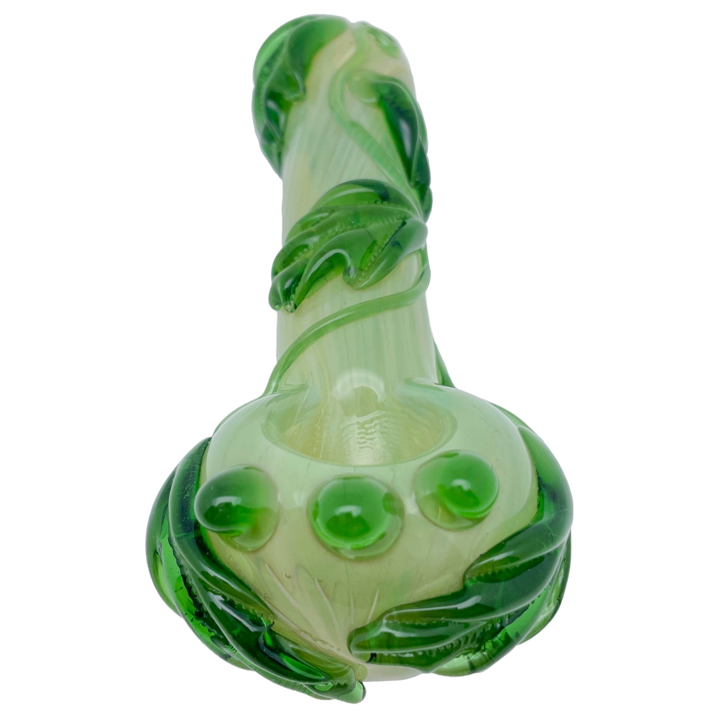 5.5" Green Leaf Spoon Pipe