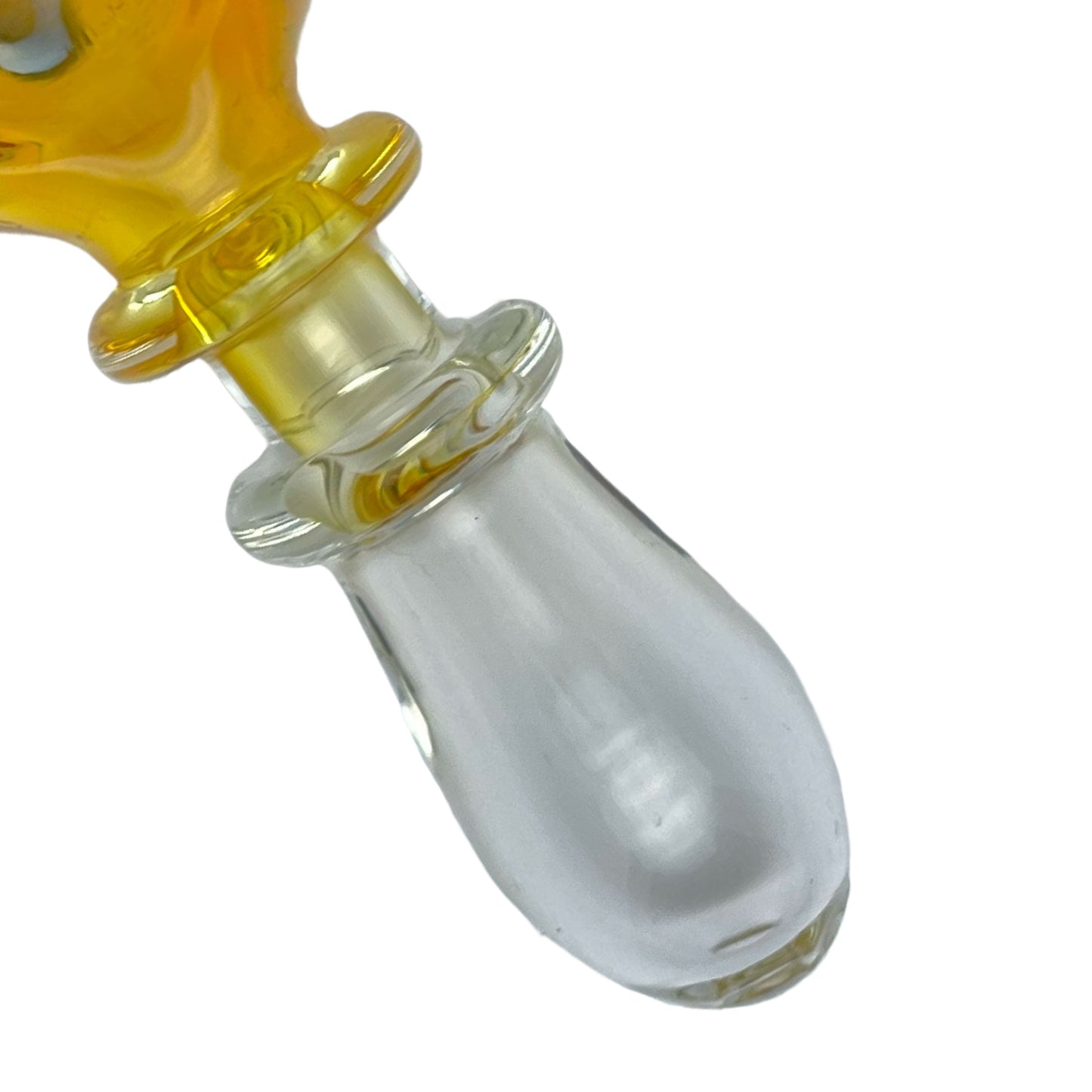 3.75" Double Ring Fumed Spoon Pipe