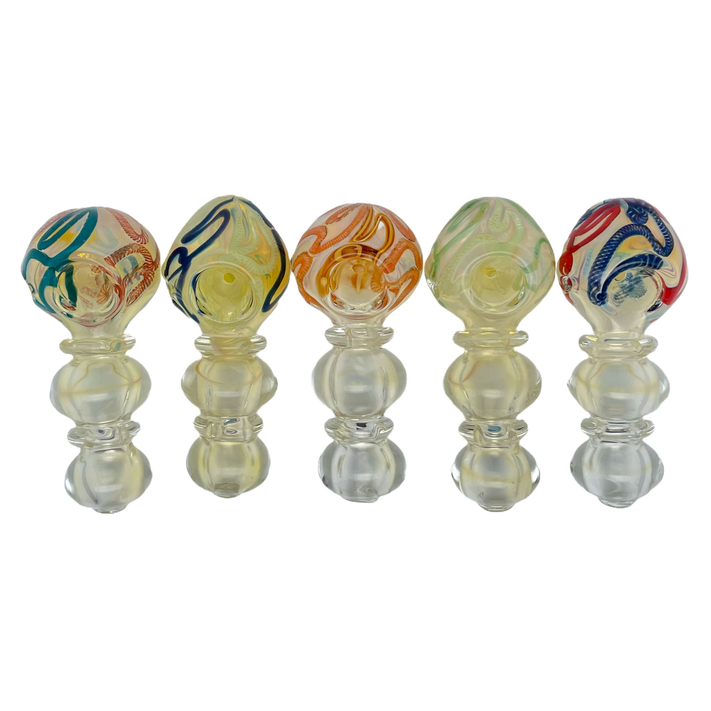 4.5" Bulge Ringed Spoon Pipe