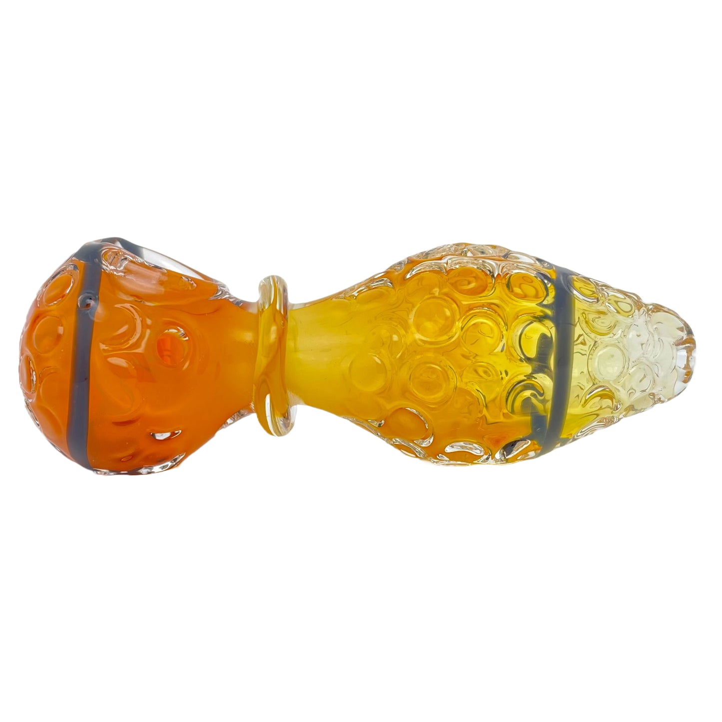 4.5" Beehive Ringed Spoon Pipe