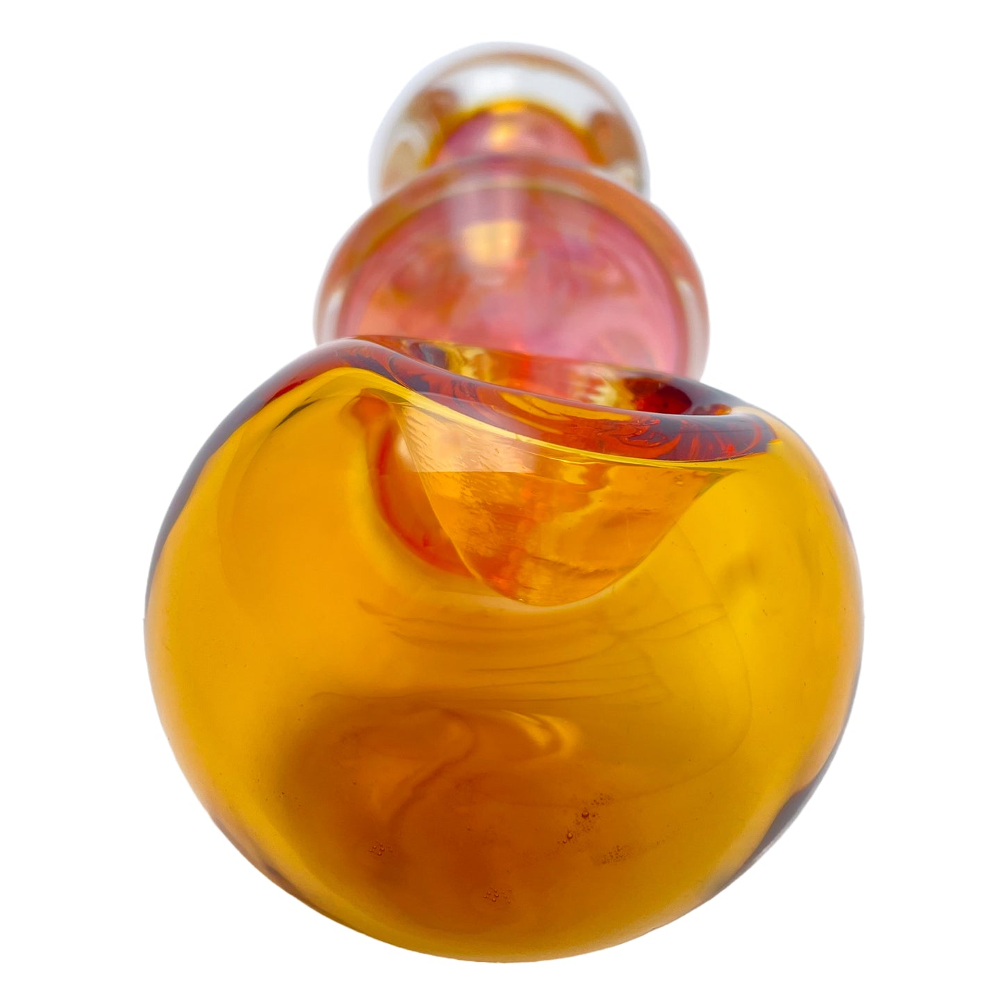 5" Fumed Ringed Spoon Pipe
