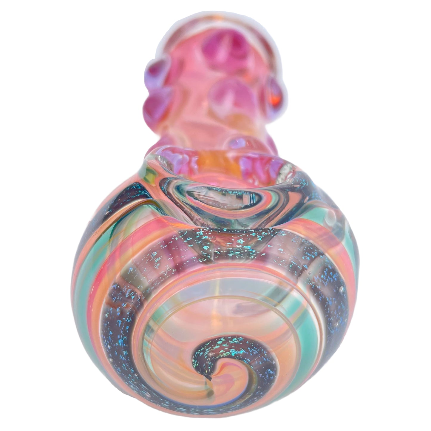 4.5" Fumed Dichro Spoon Pipe