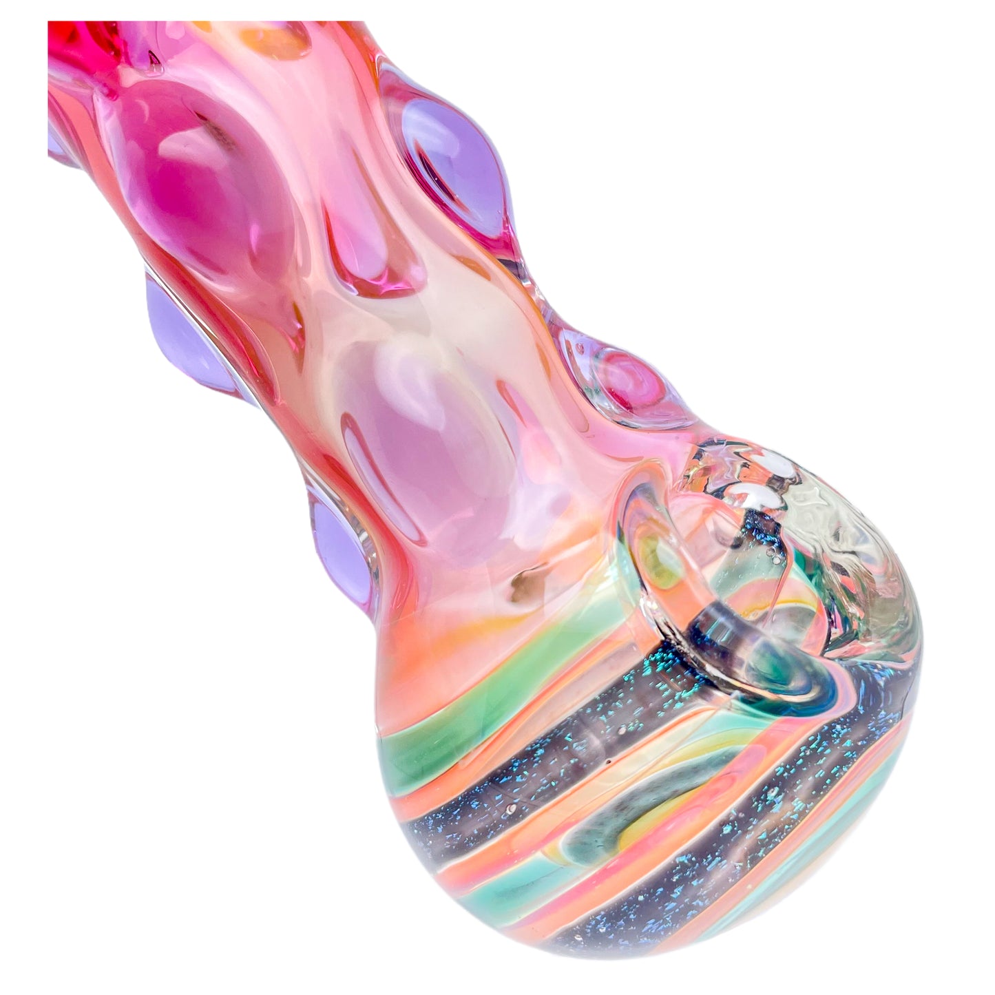 4.5" Fumed Dichro Spoon Pipe