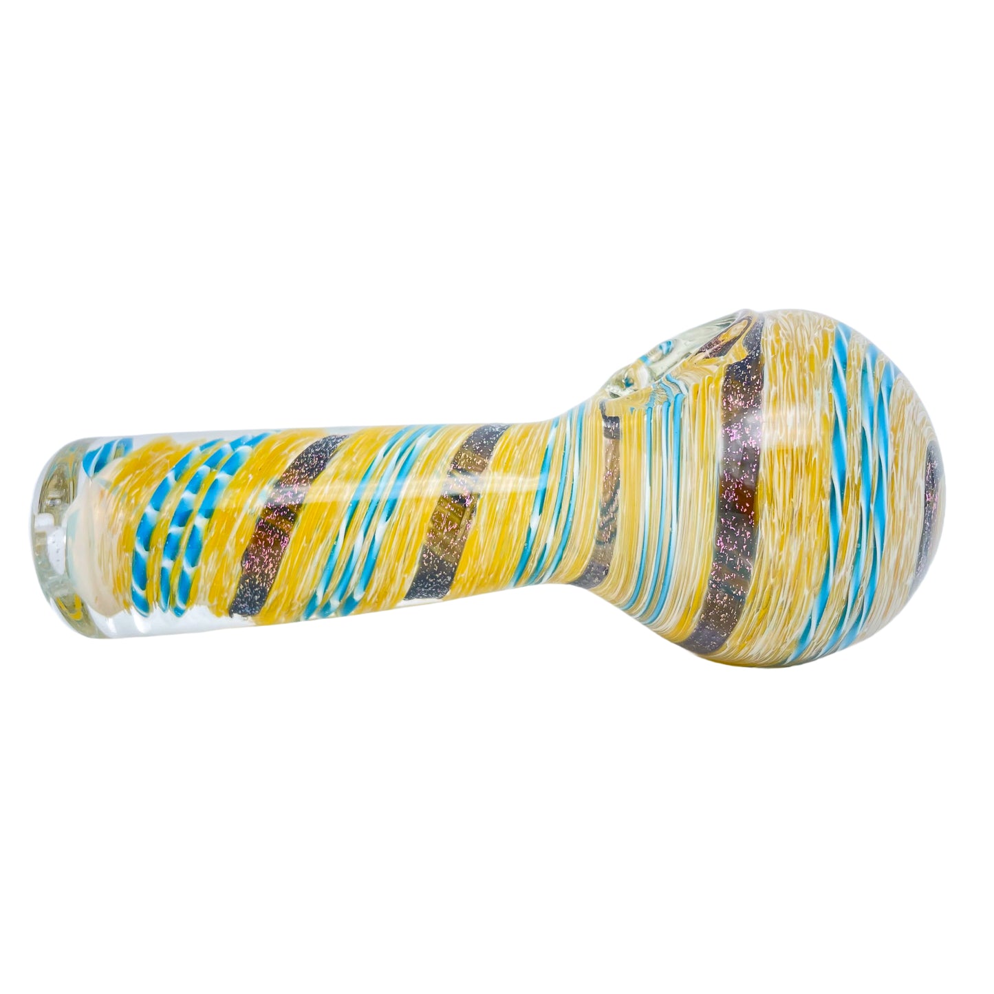 4.5" Dichro Swirled Spoon Pipe