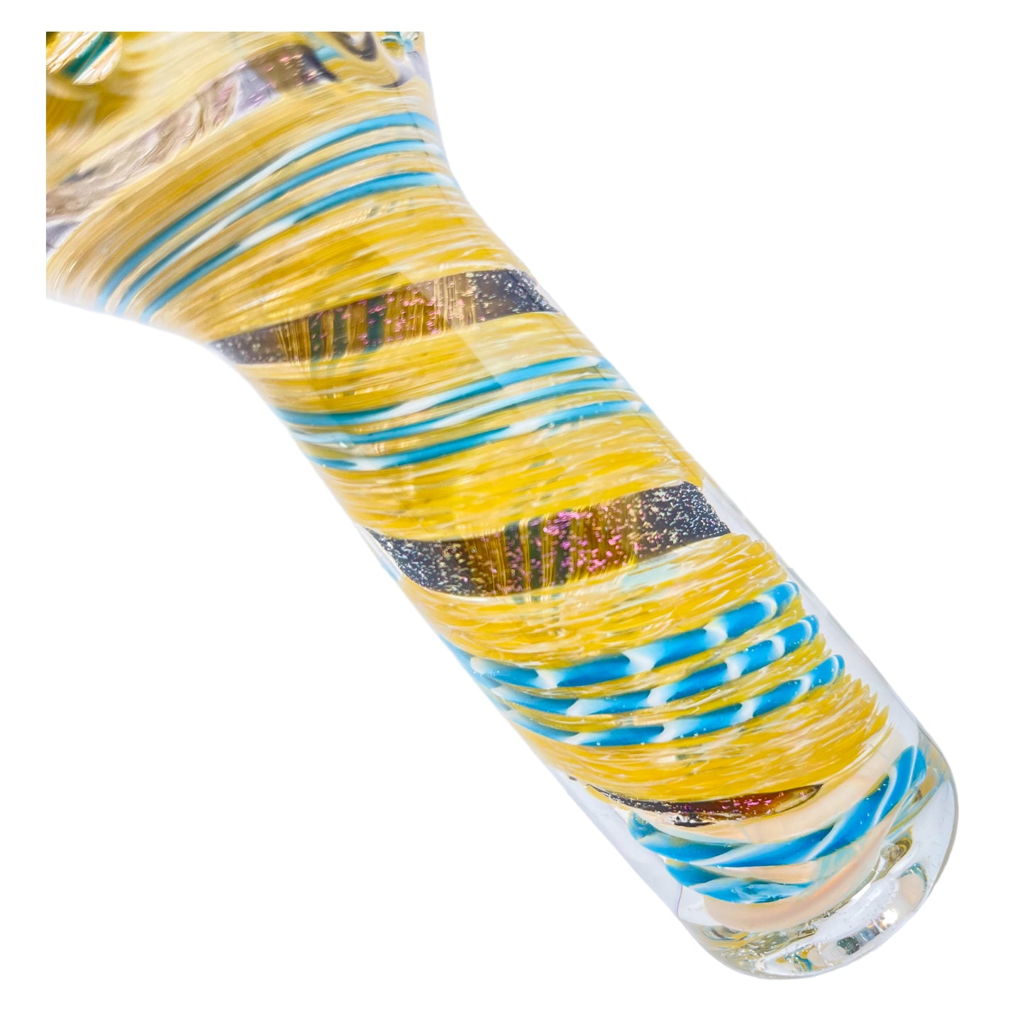 4.5" Dichro Swirled Spoon Pipe