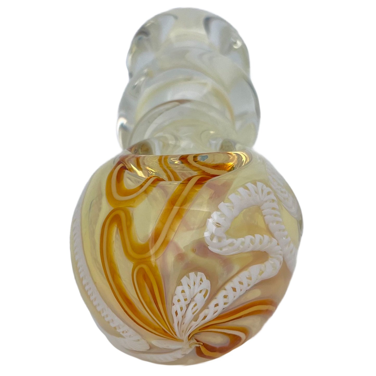 4.5" Bulge Ringed Spoon Pipe