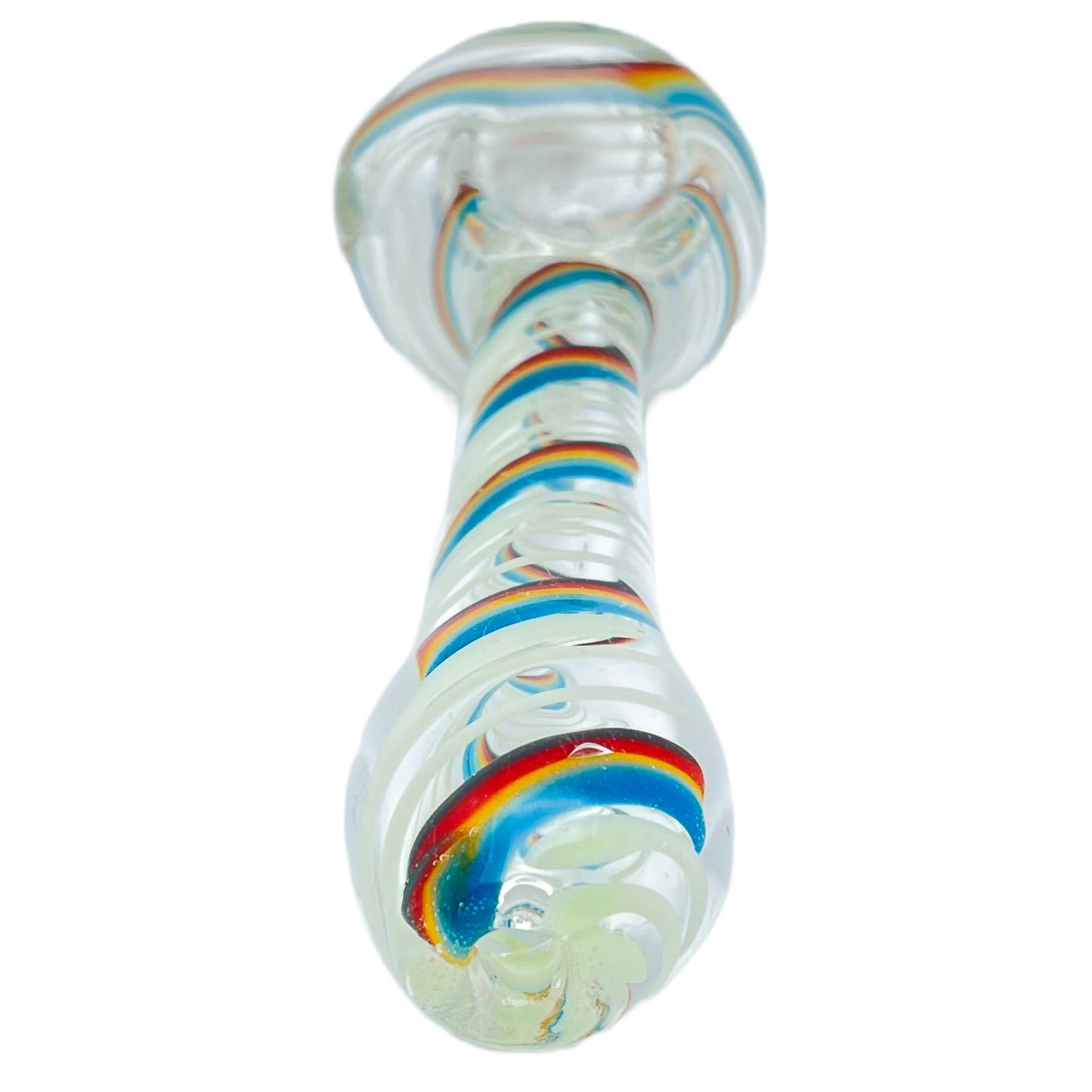 4.25" Color Swirl Spoon Pipe