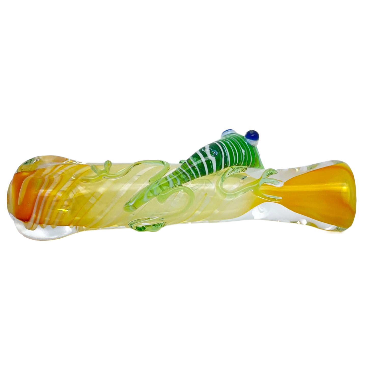 3.5" Lizard Glass Chillum