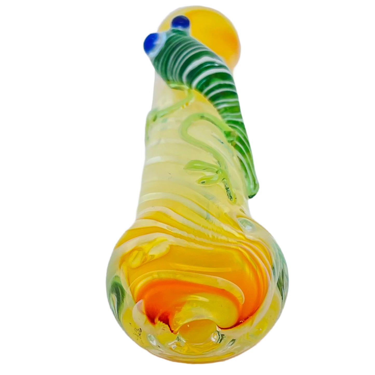 3.5" Lizard Glass Chillum