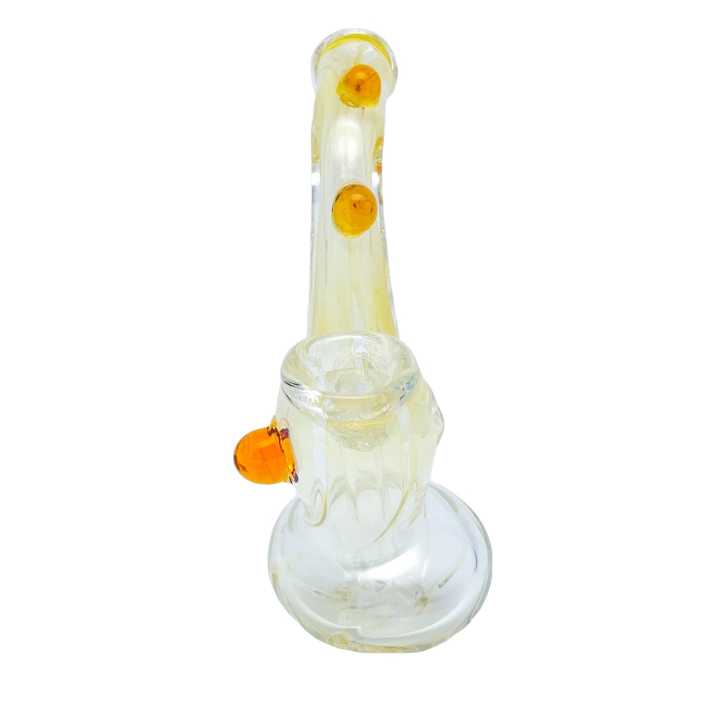 4" Clear Bubbler with Knocker