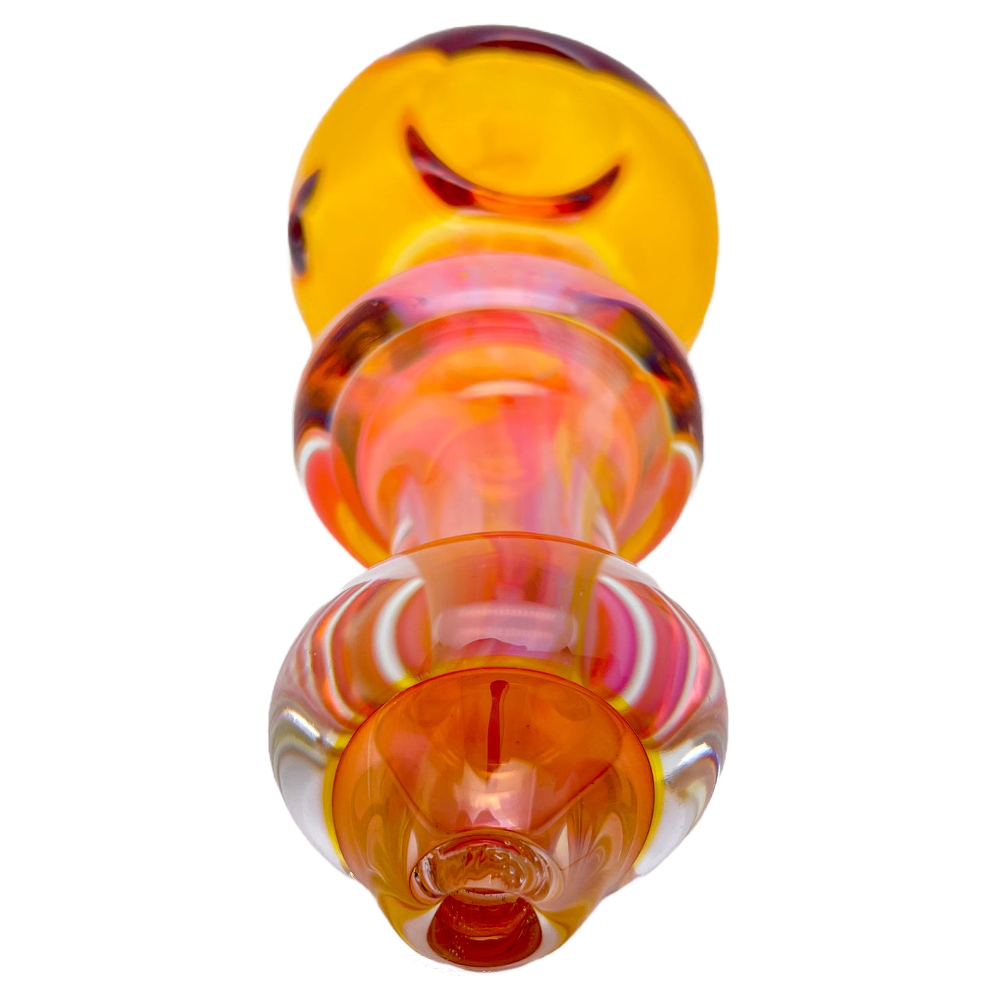 5" Fumed Ringed Spoon Pipe