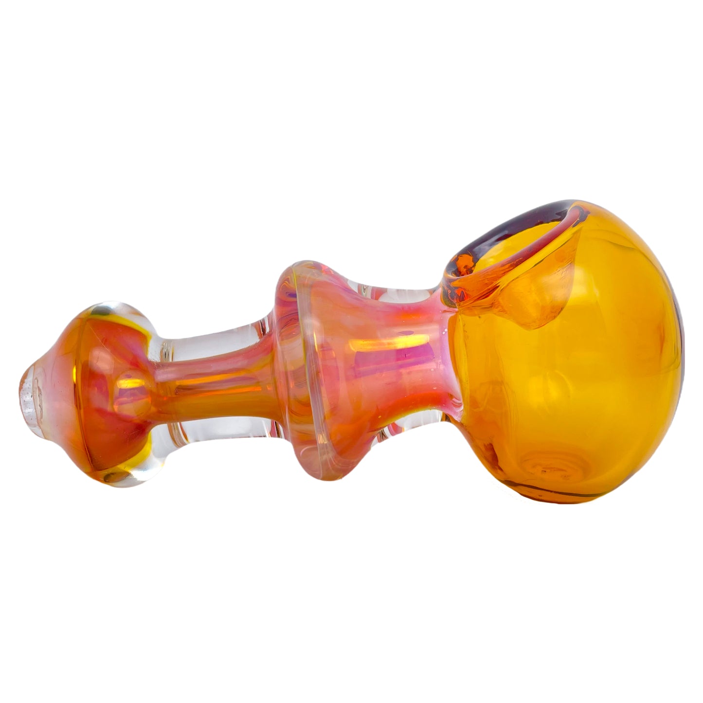 5" Fumed Ringed Spoon Pipe