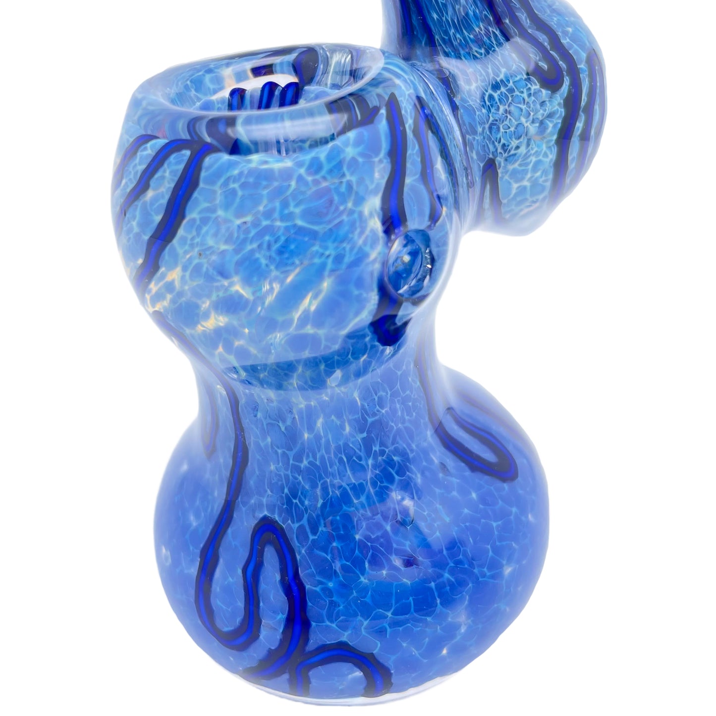 5" Frit & Ribbon Bubbler