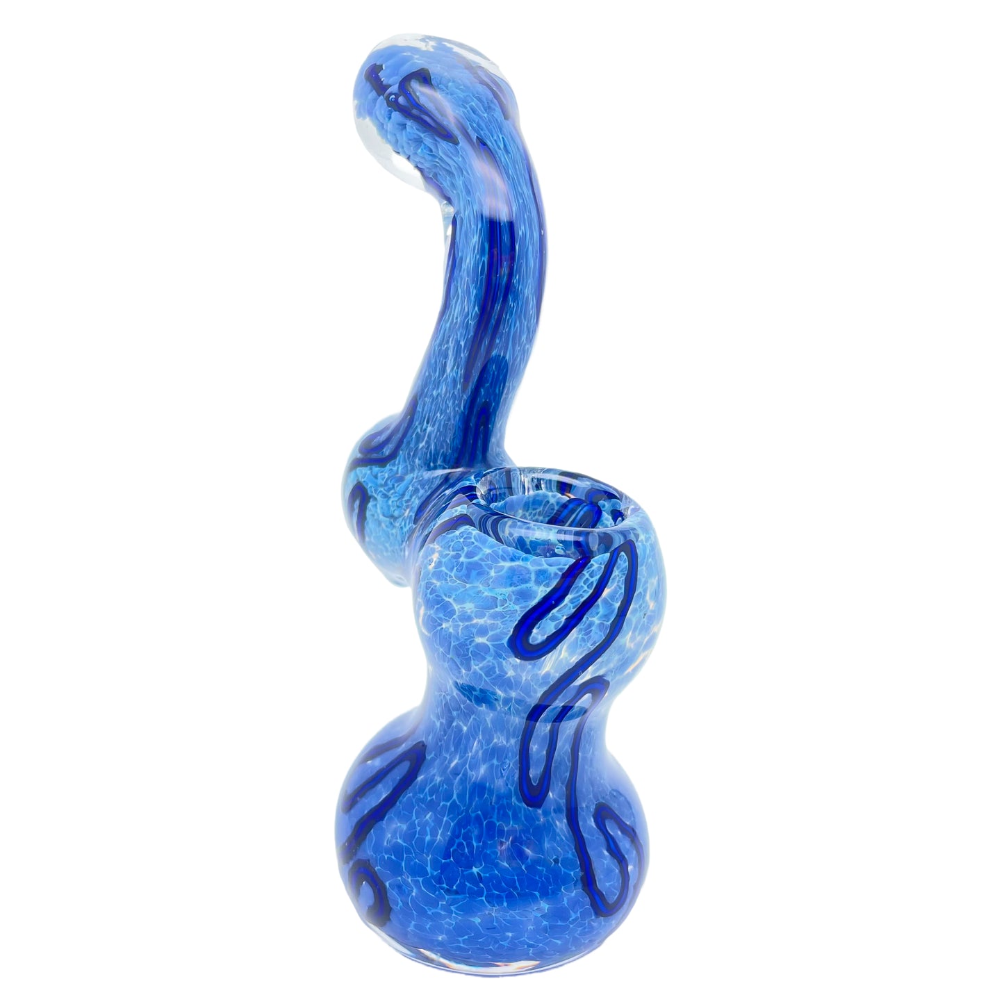 5" Frit & Ribbon Bubbler