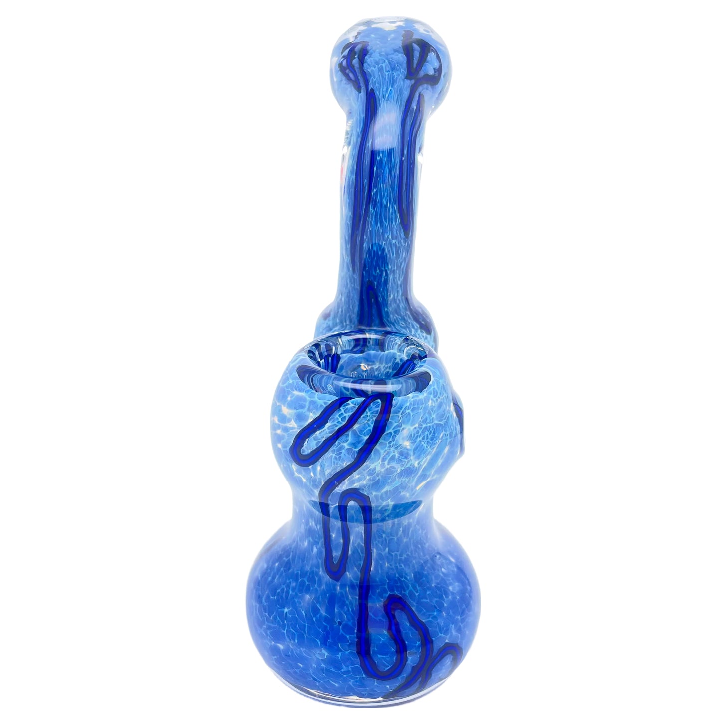 5" Frit & Ribbon Bubbler