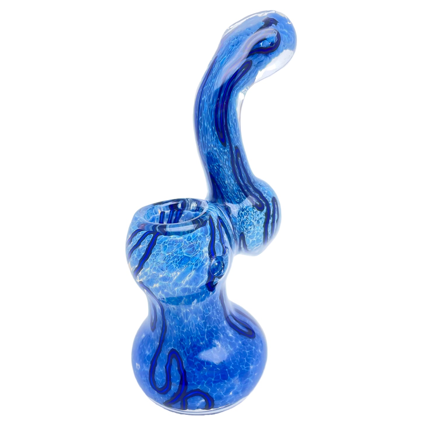 5" Frit & Ribbon Bubbler