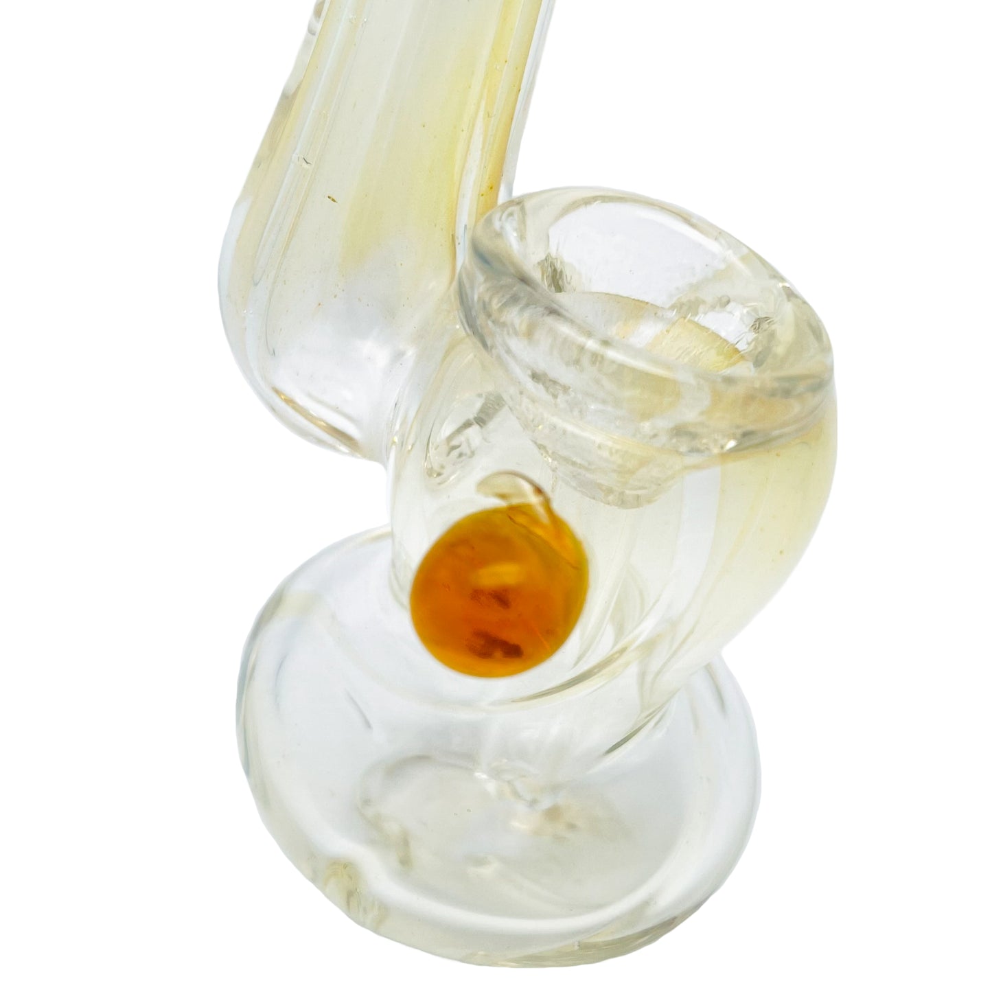 4" Clear Bubbler with Knocker