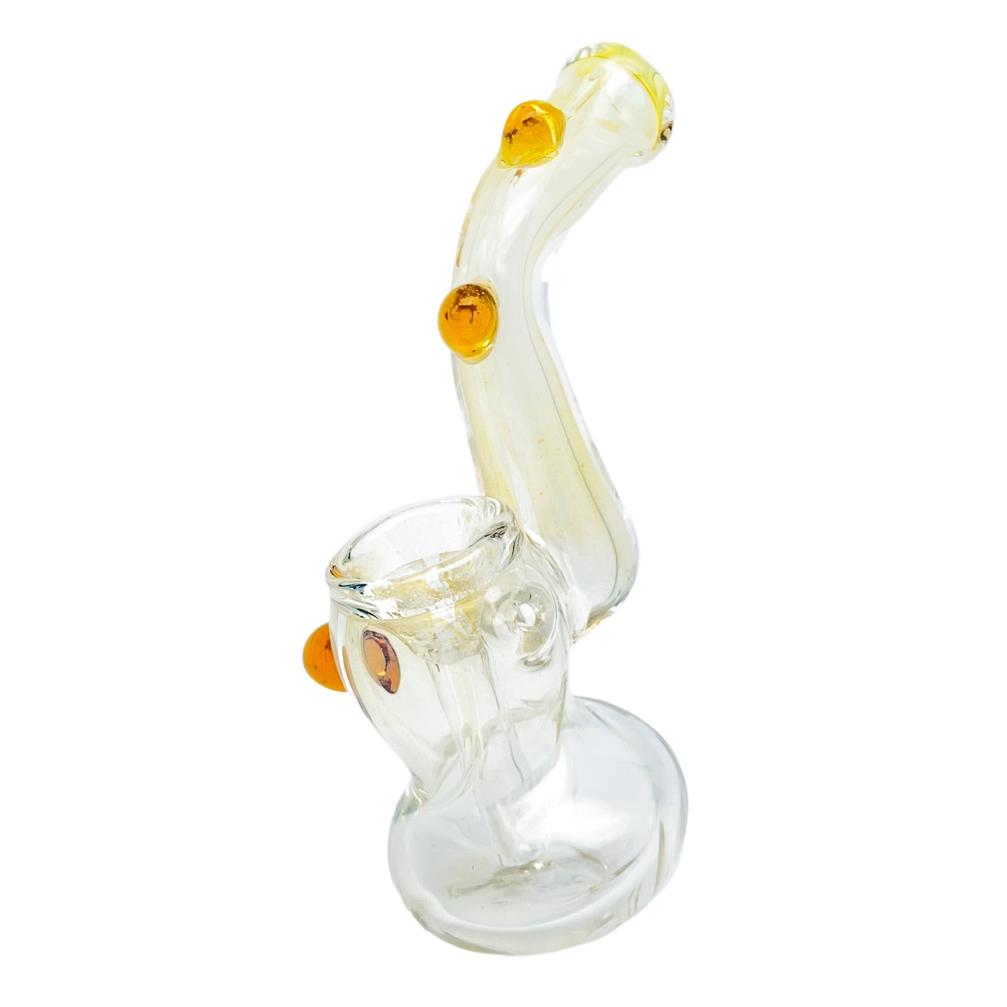 4" Clear Bubbler with Knocker