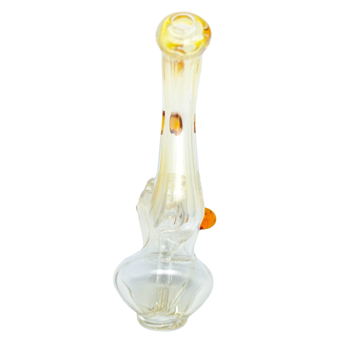 4" Clear Bubbler with Knocker