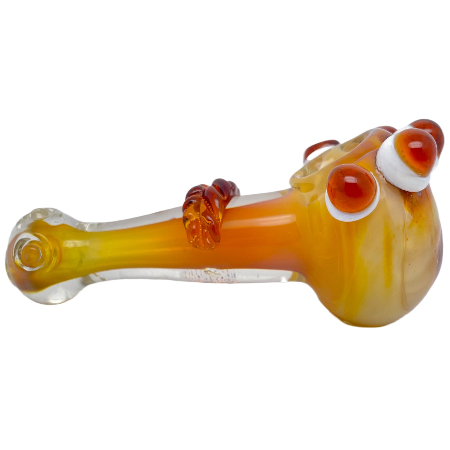 4.75" Leaf Spoon Pipe with Multi Knockers