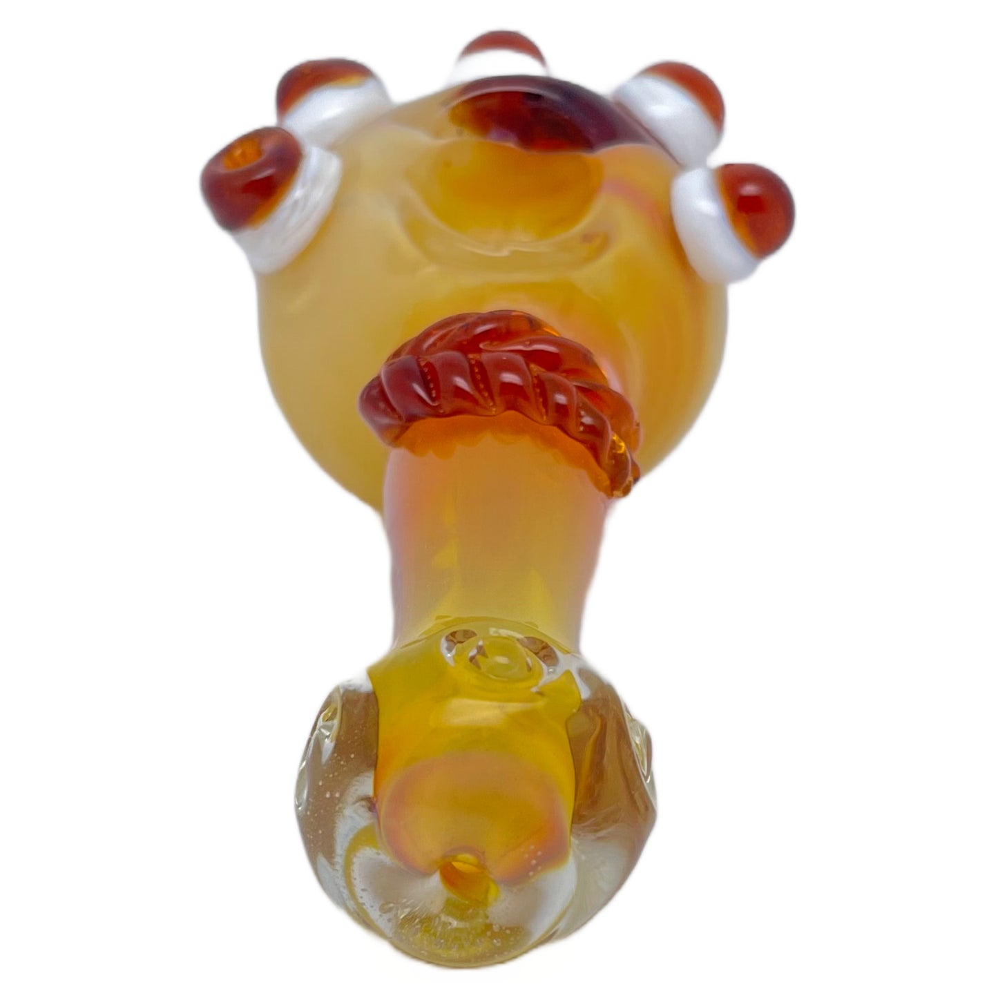 4.75" Leaf Spoon Pipe with Multi Knockers