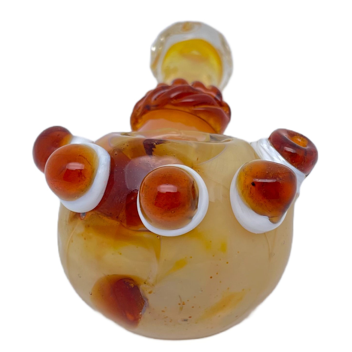 4.75" Leaf Spoon Pipe with Multi Knockers