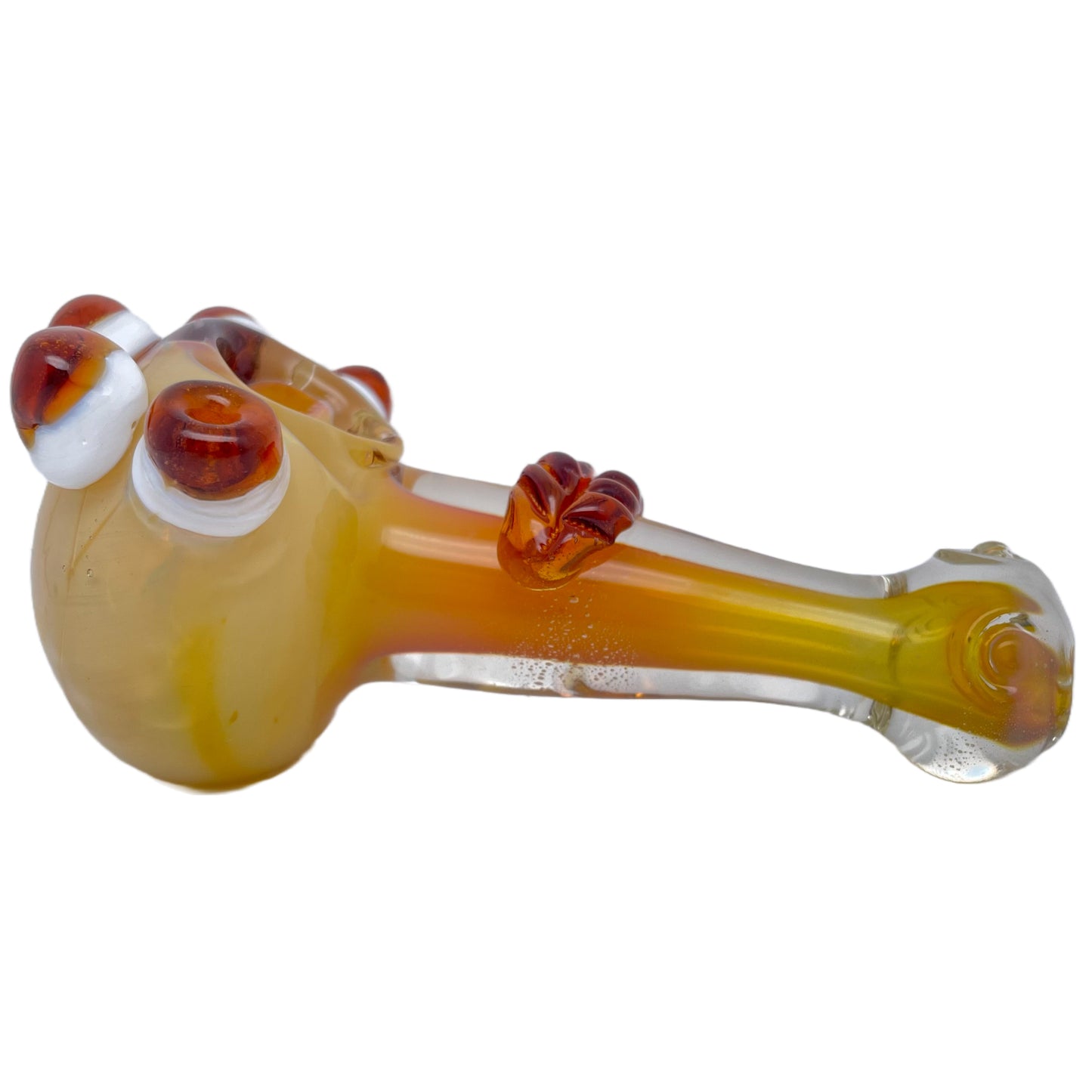 4.75" Leaf Spoon Pipe with Multi Knockers