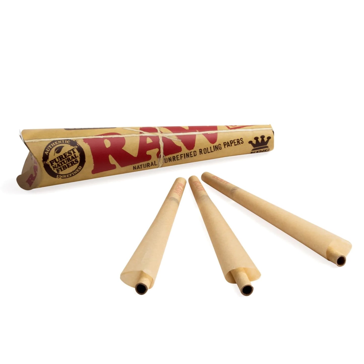 RAW Classic King Size Pre-Rolled Cones - 3 Pack