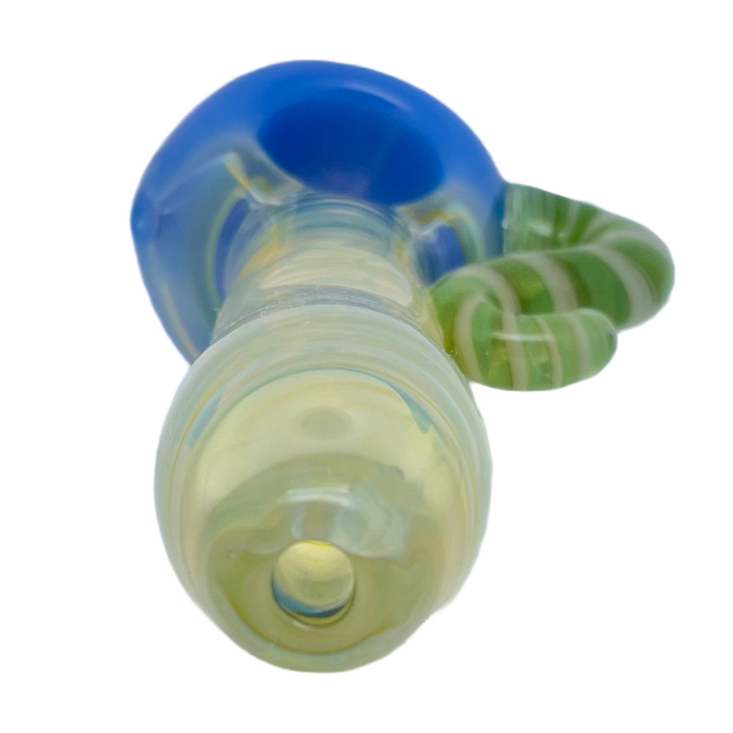 4.75" Spiral Tinted Spoon Pipe