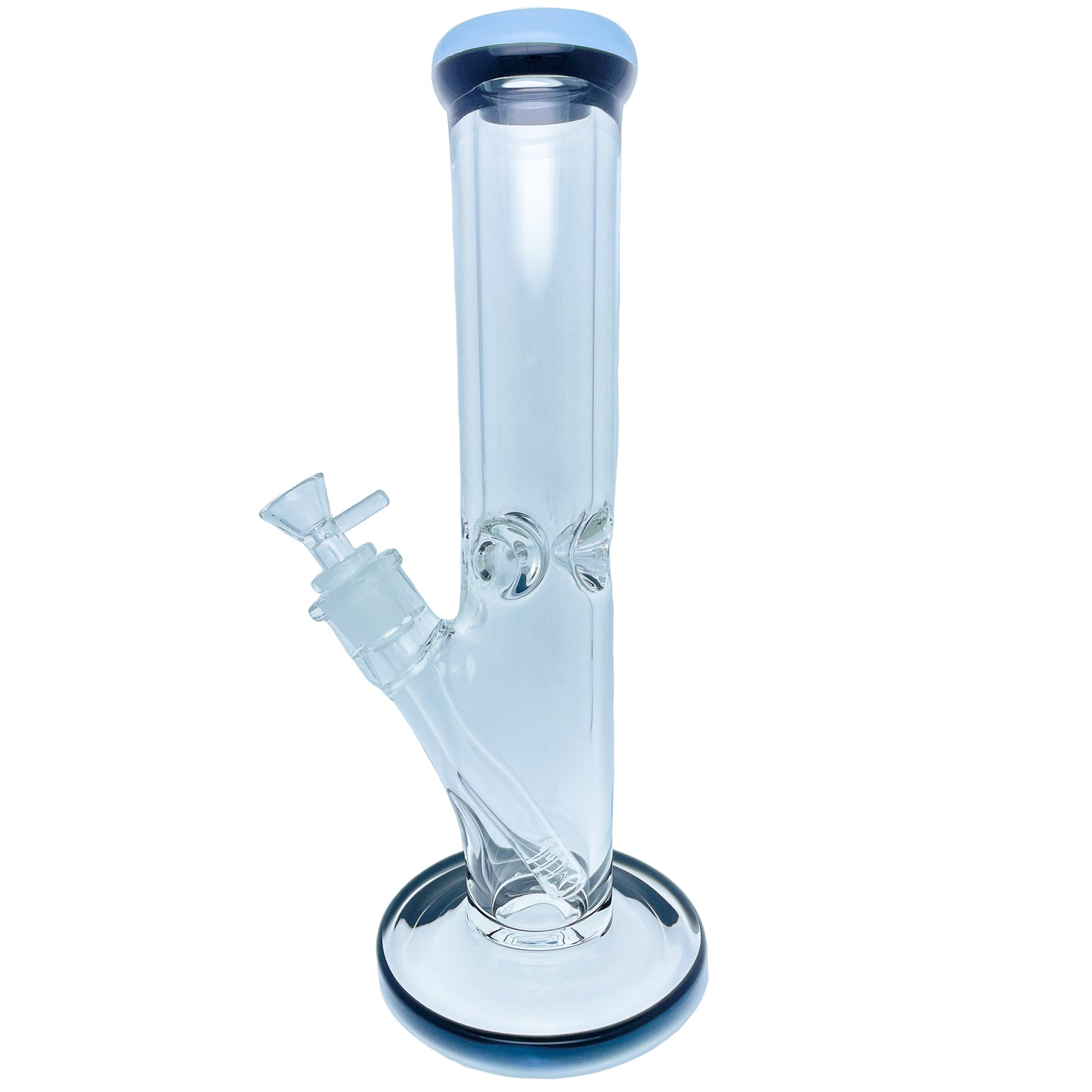 12" 9mm Thick Straight Tube Bong