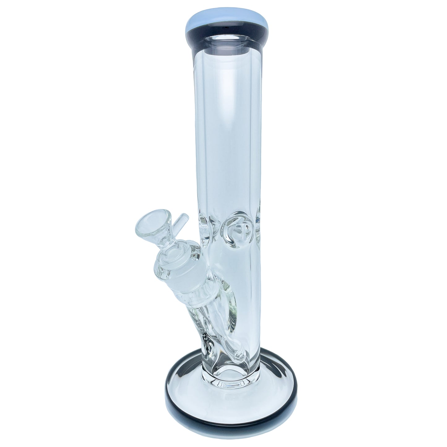 12" 9mm Thick Straight Tube Bong