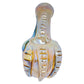 5" Chrome Glass Spoon Pipe