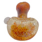 2.5" Frit Spoon Pipe with Knocker
