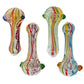 4.75" Ribbon Spoon Pipe with Double Knockers