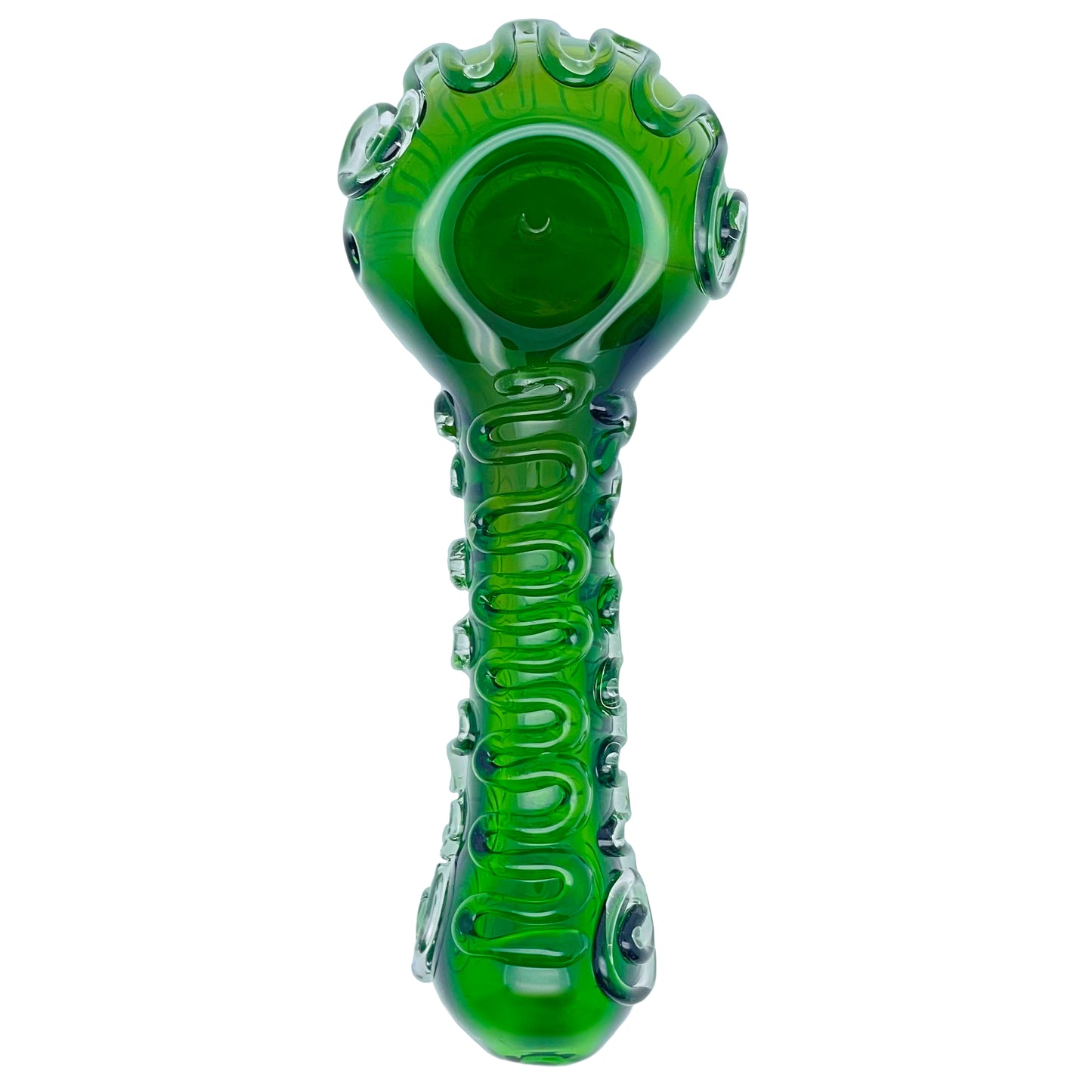 emerald green weed pipe