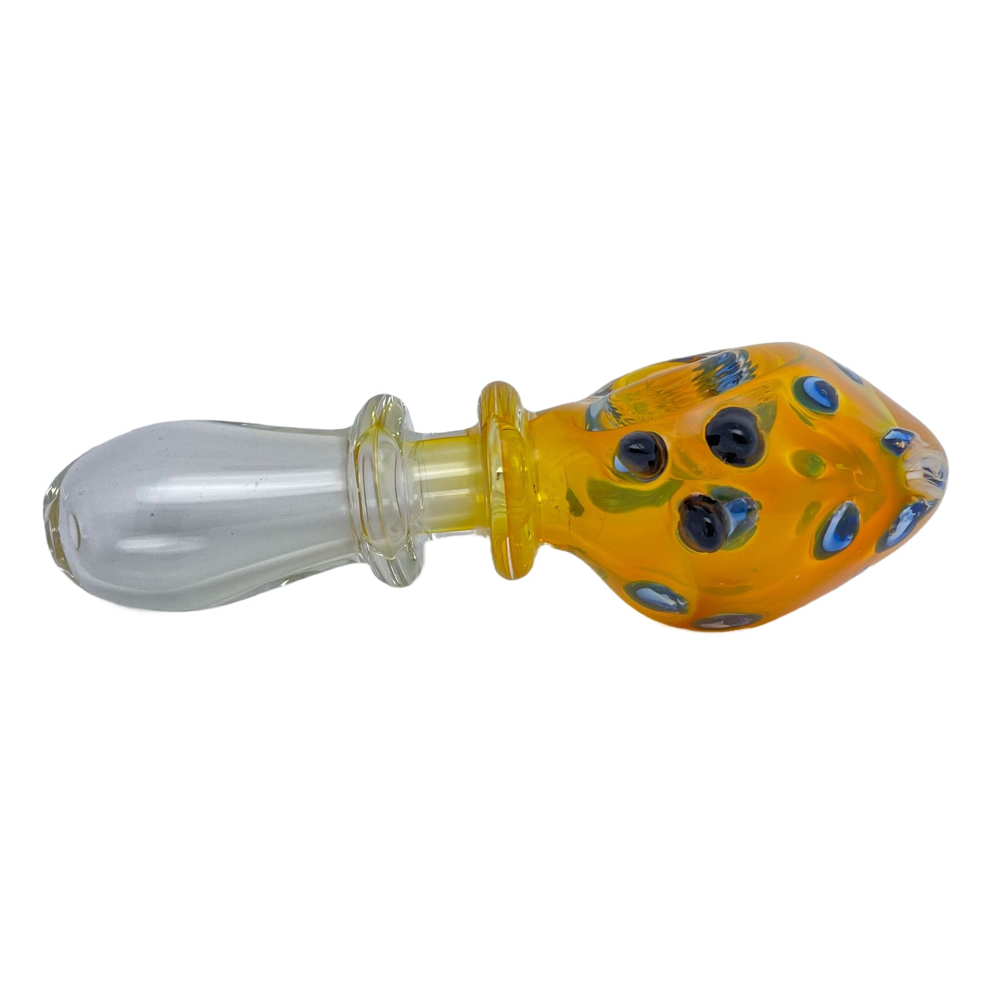 3.75" Double Ring Fumed Spoon Pipe