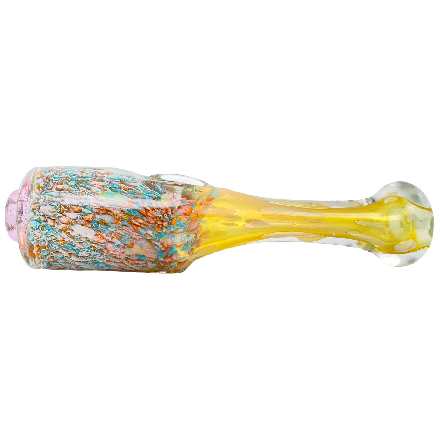 6.25" Colorful Frit Spoon Pipe