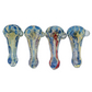 4.75" Ribbon Spoon Pipe with Knocker