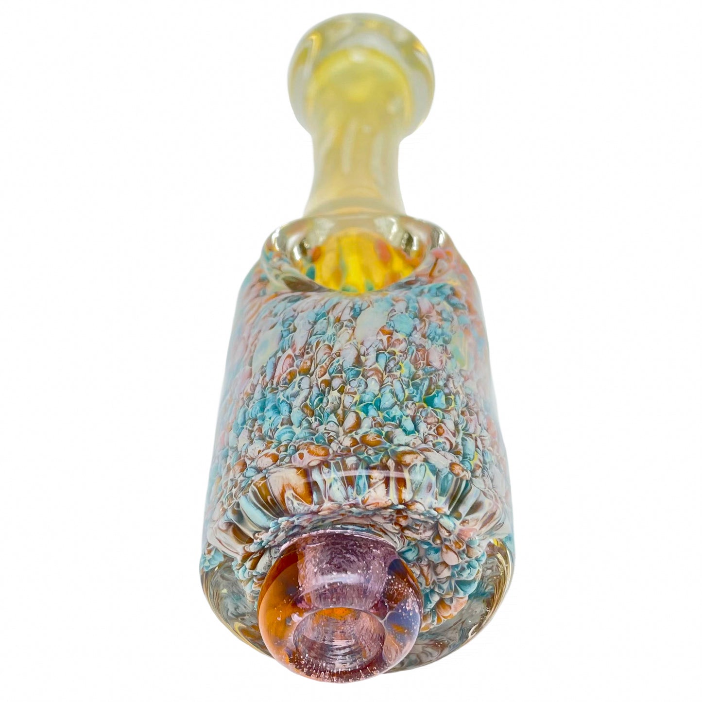 6.25" Colorful Frit Spoon Pipe