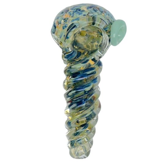 spoon weed pipe with knocker