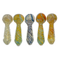 4.75" Swirl Ribbed Spoon Pipe